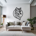 Animal Deco mural