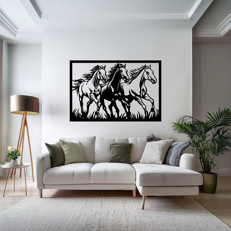 Animal Deco mural