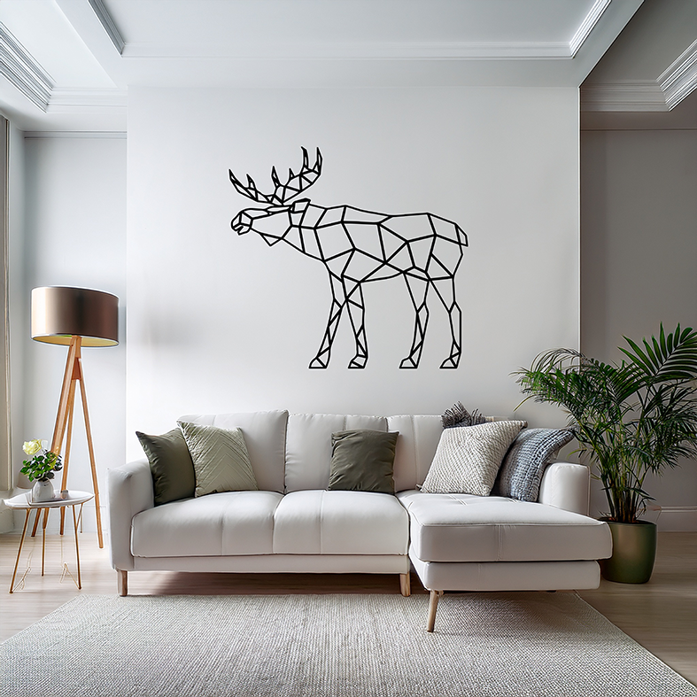 Animal Deco mural