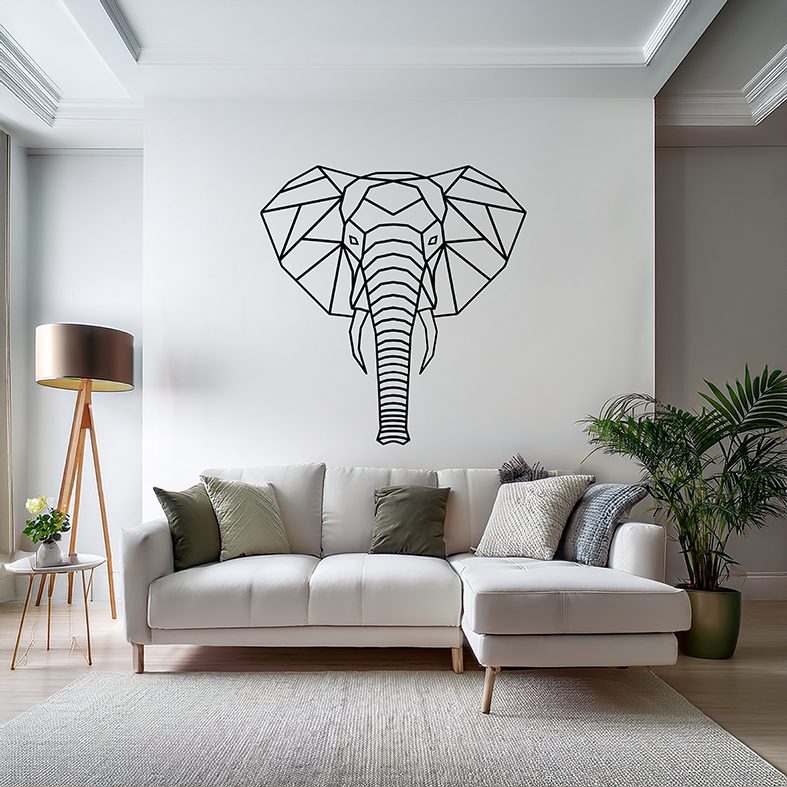 Animal Deco mural