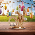 Lapin sur pied