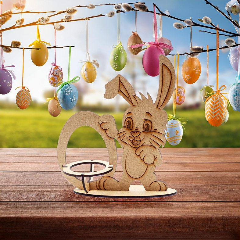 Lapin sur pied