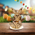 Lapin assis