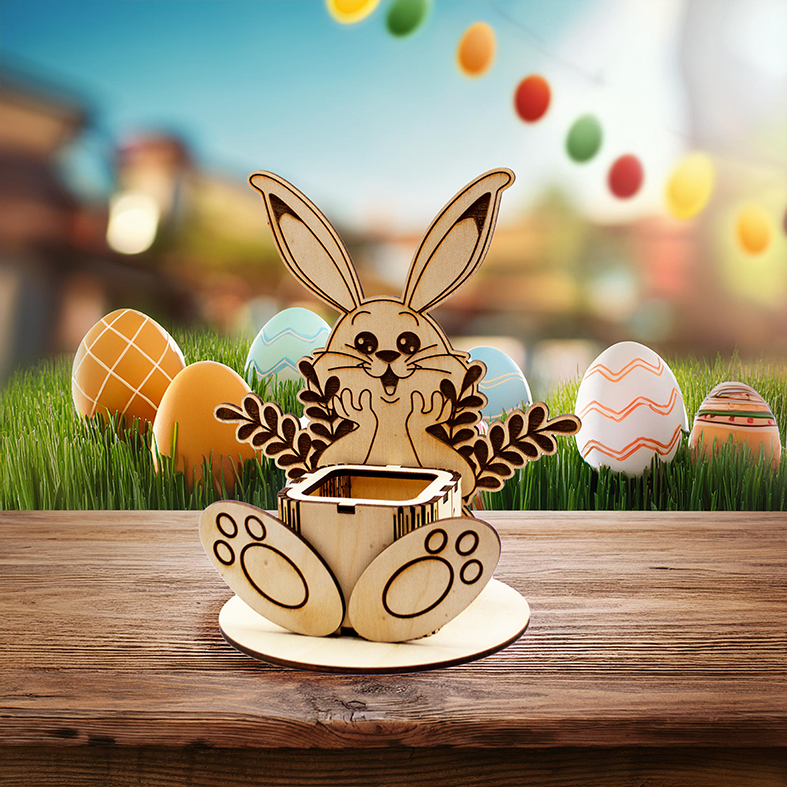 Lapin assis