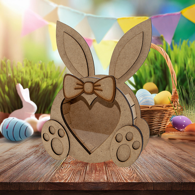 Boîte en forme de lapin