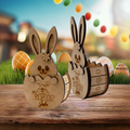 Petit lapin panier