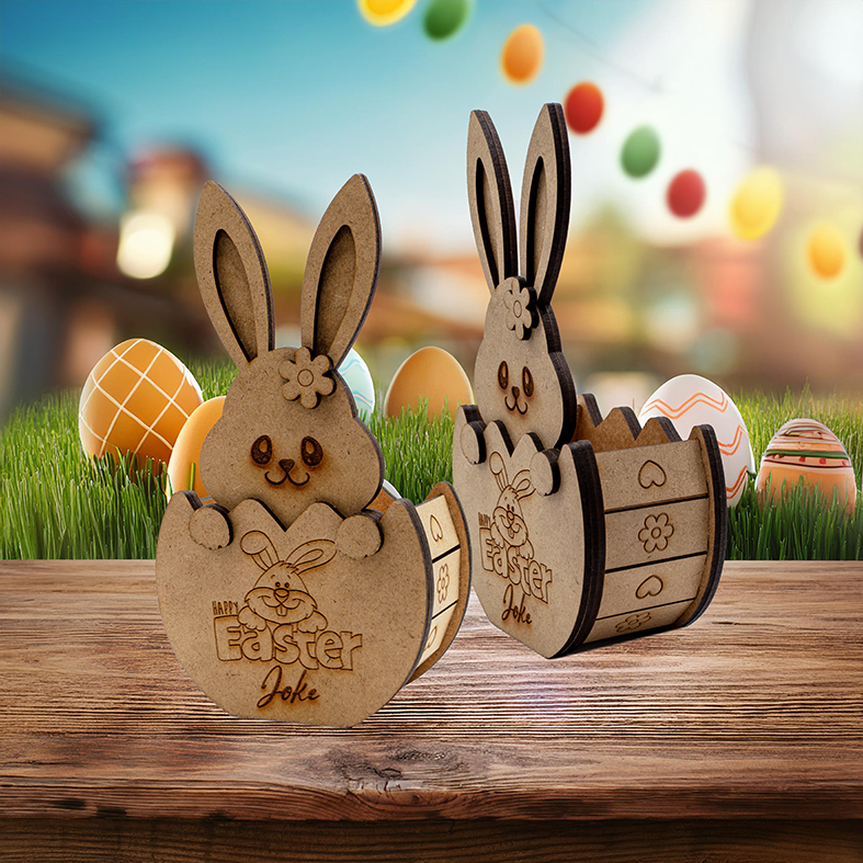Petit lapin panier