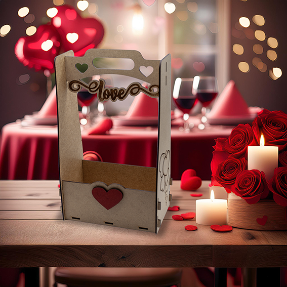 Panier Love haut
